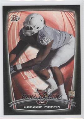 2014 Bowman - Rookies - Black Foil #49 - Kareem Martin