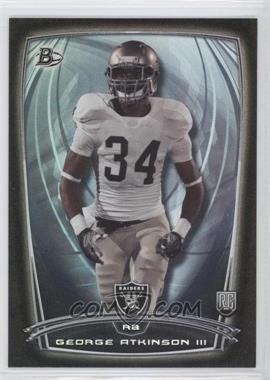 2014 Bowman - Rookies - Black Foil #52 - George Atkinson III