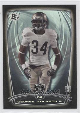 2014 Bowman - Rookies - Black Foil #52 - George Atkinson III