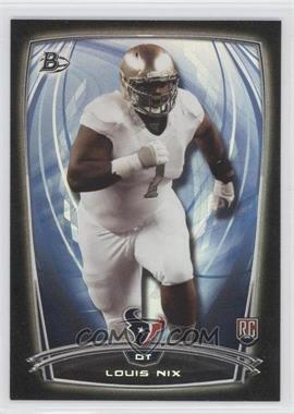 2014 Bowman - Rookies - Black Foil #79 - Louis Nix III