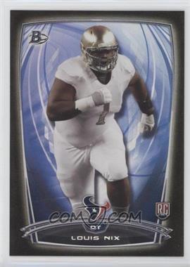 2014 Bowman - Rookies - Black Foil #79 - Louis Nix III