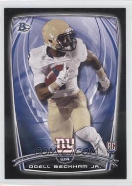 2014 Bowman - Rookies - Black #8 - Odell Beckham Jr.