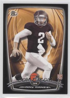 2014 Bowman - Rookies - Black #9 - Johnny Manziel