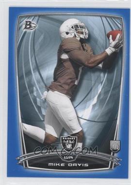 2014 Bowman - Rookies - Blue #19 - Mike Davis /499