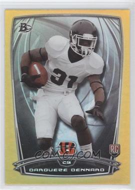 2014 Bowman - Rookies - Gold Foil #108 - Darqueze Dennard /399