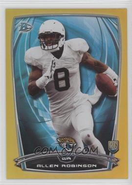 2014 Bowman - Rookies - Gold Foil #88 - Allen Robinson /399