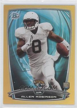 2014 Bowman - Rookies - Gold Foil #88 - Allen Robinson /399