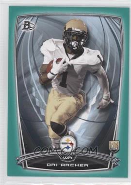 2014 Bowman - Rookies - Green #75 - Dri Archer /99