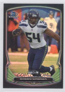 2014 Bowman Chrome - [Base] - Black Refractor #12 - Bobby Wagner /299