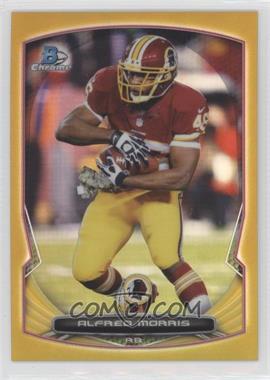 2014 Bowman Chrome - [Base] - Gold Refractor #44 - Alfred Morris /50