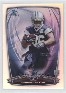 2014 Bowman Chrome - [Base] - Refractor #149 - Ahmad Dixon