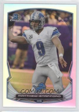 2014 Bowman Chrome - [Base] - Refractor #20 - Matthew Stafford