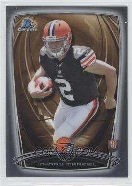 2014 Bowman Chrome - [Base] #130.1 - Johnny Manziel (Running)