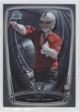 2014 Bowman Chrome - [Base] #135.1 - Derek Carr