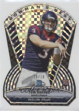 2014 Bowman Chrome - Bowman's Best Die-Cuts - X-Fractor #BB-TS - Tom Savage /10