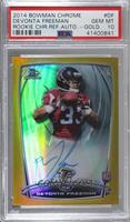 Devonta Freeman [PSA 10 GEM MT] #/50