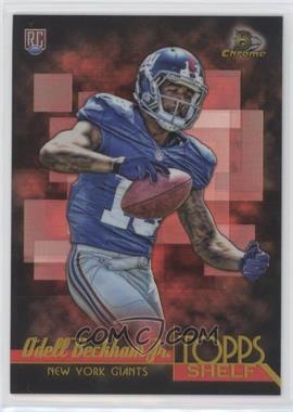 2014 Bowman Chrome - Topps Shelf Rookies - Gold Refractor #TSR-OB - Odell Beckham Jr. /50