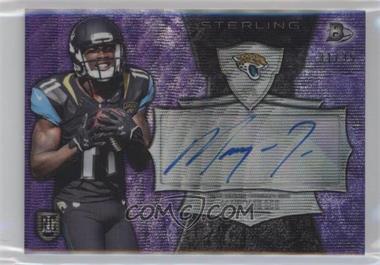 2014 Bowman Sterling - Autographed Purple Wave Box Topper #APW-ML - Marqise Lee  /35