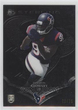 2014 Bowman Sterling - [Base] - Black Refractor #5 - Jadeveon Clowney  /75