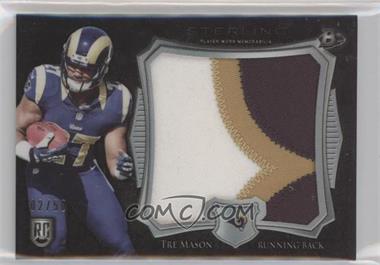 2014 Bowman Sterling - Jumbo Rookie Patch - Black Refractor #BSJRP-TM - Tre Mason  /50 [Good to VG‑EX]