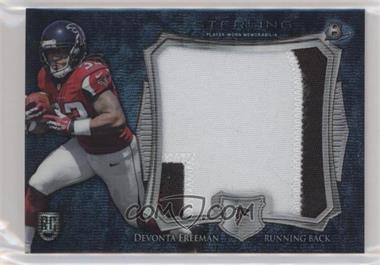 2014 Bowman Sterling - Jumbo Rookie Patch - Blue Wave Refractor #BSJRP-DF - Devonta Freeman