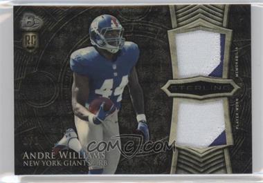 2014 Bowman Sterling - Rookie Dual Relics - Superfractor Patch #BSRDR-AW - Andre Williams  /1