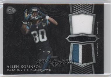 2014 Bowman Sterling - Rookie Dual Relics #BSRDR-AR - Allen Robinson 