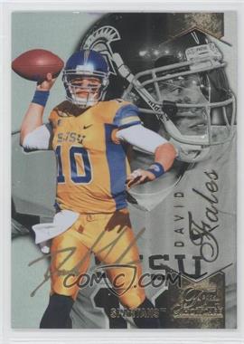 2014 Flair Showcase - [Base] - Autographs #90 - Row 2 - David Fales