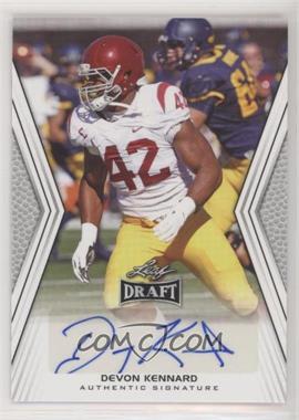 2014 Leaf Draft - Autographs #A-DK1 - Devon Kennard