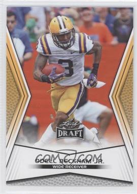 2014 Leaf Draft - [Base] - Gold #44 - Odell Beckham Jr.