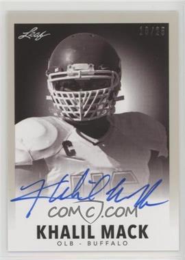 2014 Leaf Originals - 1960 Design - Silver #KM1 - Khalil Mack /25