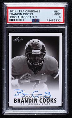 2014 Leaf Originals - 1960 Design #BC1 - Brandin Cooks [PSA 9 MINT]