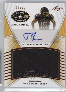 2014 Leaf U.S. Army All-American Bowl - Game-Used Jersey Autographs #JA-JK1 - Jamil Kamara /25