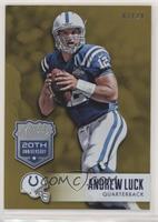 Andrew Luck #/20