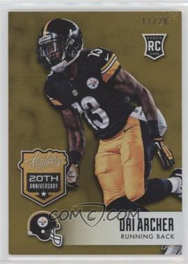 2014 Panini Absolute - 20th Anniversary Parallel - Retail #6 - Dri Archer /20 [Good to VG‑EX]