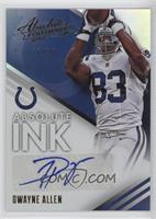 Dwayne Allen #/25