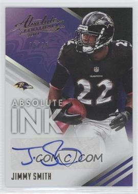 2014 Panini Absolute - Absolute Ink - Spectrum Gold #AB-JST - Jimmy Smith /25
