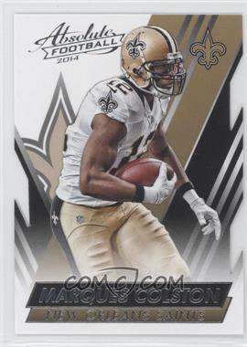 2014 Panini Absolute - [Base] - Retail #48 - Marques Colston