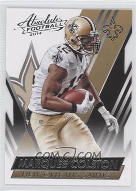 2014 Panini Absolute - [Base] - Retail #48 - Marques Colston