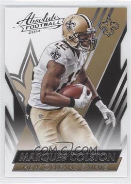 2014 Panini Absolute - [Base] - Retail #48 - Marques Colston