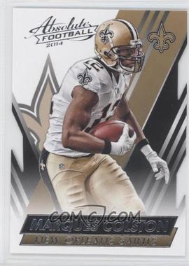 2014 Panini Absolute - [Base] - Retail #48 - Marques Colston