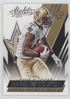 2014 Panini Absolute - [Base] - Retail #48 - Marques Colston