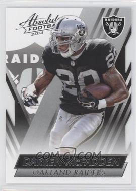 2014 Panini Absolute - [Base] - Retail #78 - Darren McFadden