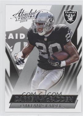 2014 Panini Absolute - [Base] - Retail #78 - Darren McFadden