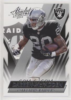 2014 Panini Absolute - [Base] - Retail #78 - Darren McFadden