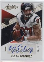 Rookie Autographs - C.J. Fiedorowicz #/25