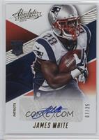 Rookie Autographs - James White #/25