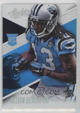 2014 Panini Absolute - [Base] - Spectrum Platinum #142 - Kelvin Benjamin /10