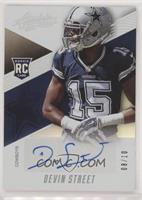 Rookie Autographs - Devin Street #/10