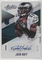 Rookie Autographs - Josh Huff #/20